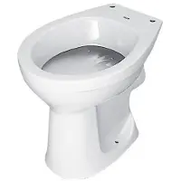 Geberit Tiefspuelklosett PARIS 004011 Standmodell, Abg.waagerecht, weiss
