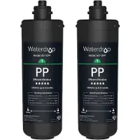 Waterdrop WD-10PP Wasserfilter für Unterspüle, Ersatz TSA&TSB 3-stufiges Wasserfiltersystem (2)