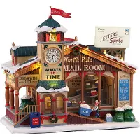 Lemax North pole mail room with 4.5v adaptor Weihnachtshaus (mix)
