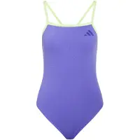 Adidas Damen Badeanzug mit dünnen Trägern und V-förmigem Rückendesign