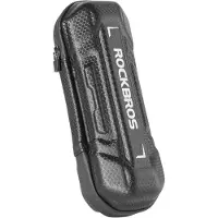 RockBros Fahrrad Zubehör Organizer Tasche Reise Tragbare Fahrradtasche Multifunktional Tasche für Reparaturwerkzeuge, Minipumpe Schwarz