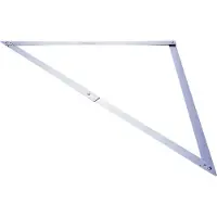 Stanley 1-45-013 Bauwinkel klappbar Messwinkel 122 x122 cm Klappwinkel
