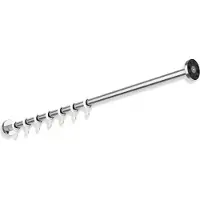 Hewi Duschvorhangstange System 900, 200-1000 mm, kürzbar, chrom - 900.34.40040