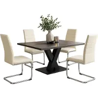 HTI Schwingstuhl SallyC PolyurethanBeige