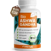 ProFuel - BIO Ashwagandha Kapseln mit Ksm-66 Bio-Ashwagandha 180 St