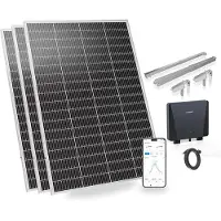Sunshare Ray Lite 600 W Balkonkraftwerk mit Halterung - kompakt & leichte Montage