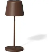 WAS Germany LED Tischleuchte YUYU ALEX, Corten Matt, Höhe 20,8 cm, Ø 7,6 cm, Aluguss