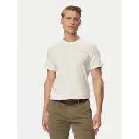 Tommy Hilfiger T-Shirt Linear Chest DM0DM21780 Écru Slim Fit