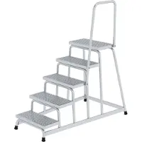 Munk Arbeitspodest R13 starr mit Handlauf 5 Stufen