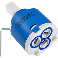 OEM 40 mm Einhand-Wasserhahnsatz für Küchenarmatur - Mischventil - Duscharmatur - Edelstahl-Reparaturteil.