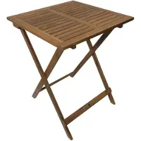 FRG Klapptisch Bistrotisch Holztisch, klappbar aus Akazienholz