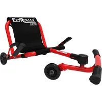 EZYROLLER Ezy Roller Classic, Kinderfahrzeug Dreirad Sitz Spielzeug, Farbe: rot