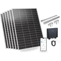 Sunshare Ray Lite Balkonkraftwerk bis 1200W Solar Module + Halterung, leicht & platzsparend