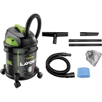 Lavor Rudy 1200 S Nass- und Trockenzylindersauger 20L 1200W schwarz und grün