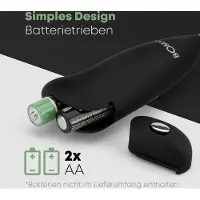Bomann elektrischer Milchaufschäumer | für Milchschaum in Sekundenschnelle | mit Soft-Touch-Gehäuse | mit Edelstahl-Schaumschläger | MS 344 CB