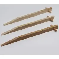 Aquagart 60 Erdanker aus Buchenholz Holz Bodenanker Holzpfock Befestigungsanker