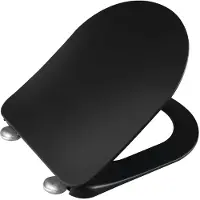 Creavit PAULA WC-Sitz, SLIM, Soft Close, schwarz matt