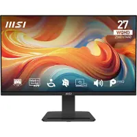 MSI LED-Monitor "PRO MP273Q E14", Energieeffizienz: E, schwarz, H:36,45cm T:5,97cm, Monitore, Neigbar, 3 Jahre Herstellergarantie, LED-Monitor