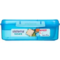 Sistema Brotdose - Bento Lunch - 1,65 L - Blau - - One Size - Brotdosen