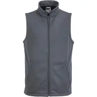 Russell Smart Herren Softshell-Weste FK719 (2XL) (Grau)