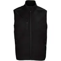 Sols - "Falcon" Weste Mit Reißverschluss für Herren LT2577 (XL) (Schwarz)