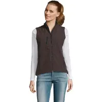 Sol SOLS - "Rallye" Weste für Damen Ärmellos LT1838 (M) (Dunkle Schokolade)