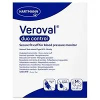 Hartmann Veroval duo control Blutdruckmessgerät Manschette M | Packung (1 Stück)
