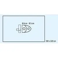 Hartmann Foliodrape Protect Arthroskopietuch 245x320 cm Krepp | Packung (6 Stück)