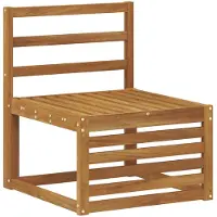 vidaXL Outdoor-Sofagarnitur 7 stk. Natur Massivholz Akazie