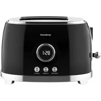 Klausberg Toaster Modell 67869 mit 850 W Leistung, 20 cm Breite, 18,5 cm Höhe, 28,5 cm Länge