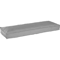 vidaXL "2026 Promotion" Kissen Grau 120x40x8 cm Oxford-Stoff - Gartenmöbelauflagen CC25894