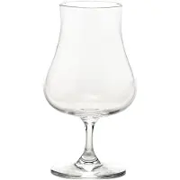 Zafferano 6er Set Disty Gläser 22 cl aus hochwertigem Kristallglas für Spirituosen, ideal für Whisky, Rum, Cognac und Armagnac, transparent.