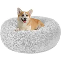 OEM Rundes Set aus Plüschtierchen – Weiches Kuschelbett mit rutschfestem Untergrund – Waschbar