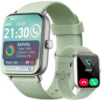 AEAC Smartwatch Herren Damen mit Telefonfunktion,1.8" Smart Watch Fitnessuhr mit Whatsapp und Alexa,Herzfrequenz Schlafmonitor,120+ Sportmodi Fitness Tracker,IP68 Wasserdicht Uhren für Samsung/Android/iOS
