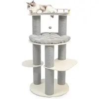 Canadian Cat Company Kratzbaum Miles · beige · ca. 69 x 69 x 135,5 cm