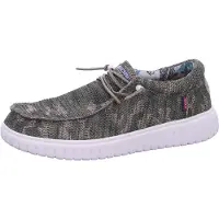 Fusion Leinenschuh Grün