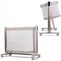 CAVOE Elektrische Babyschaukel und 4in1-Bett COQ Cashmere