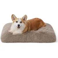 OEM Hundebett für große Hunde - 74x53x8 cm Waschbares Hundebett für große Hunde, Antirutschboden, Kamelhaar