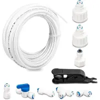 OEM POM-waterzuiveraar met universele aansluitset - omgekeerde osmose - koelkastwatertoevoerleiding
