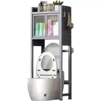 OEM Badezimmer über dem Toilettenbecken SchrankWandtresor, grau
