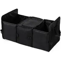 OEM Auto-Organizer für SUV und Truck - Vouwbares Design für einfache Lagerung - Ideal für den Transport von Gepäck und Zubehör - Schwarz