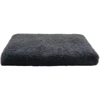 OEM Hundebett 50x40cm Dunkelgrau - Waschbar mit Entfernbarem Bezug, Wasserfestes Superweiches Hundebett, Anti-Slip-Fußboden