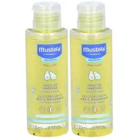 Mustela Baby Massageolie Normale Huid x2 2x100 ml Spray