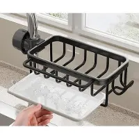 OEM Küchenwaschbecken-Unterfach - Spülbecken-Organisator - Küchen-Überwachungssystem - Mit Spülbecken-Lager - Maße: 5,7 x 10,5 x 3,5 cm - Schwarz