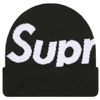 Supreme Big Logo Beanie (FW25) Black