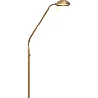 Mexlite Stehleuchte Biron 1-flammig Bronze Matt 45x25cm