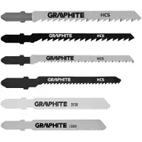 Graphite 6 tlg. Stichsägeblätter.T-Griff (1,61 &euro; pro 1 Stück)