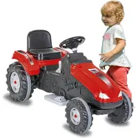 Jamara Ride-on Traktor Big Wheel 12V rot