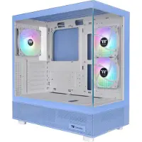 Thermaltake View 270 Plus TG ARGB Hydrangea Blue, Midi Tower, PC, Blau, ATX, EATX, micro ATX, Mini-ITX, SPCC, Gehärtetes Glas, Gaming