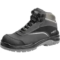 Neo Tools Herren-Sicherheitsstiefel Klasse S3 SRC - Wasserdicht WR - Rutschfest| Verstärkte Arbeitsstiefel mit Kevlar-Einlage, antistatische Einlage - Größe 42